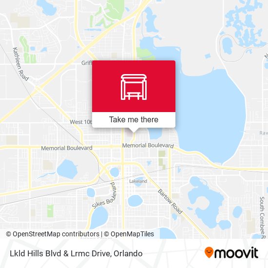 Lkld Hills Blvd & Lrmc Drive map