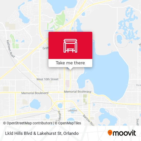 Lkld Hills Blvd & Lakehurst St map