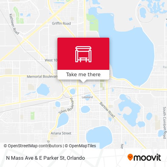 Mapa de N Mass Ave & E Parker St