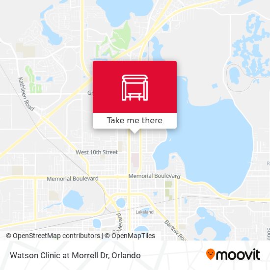 Watson Clinic at Morrell Dr map