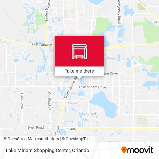 Lake Miriam Shopping Center map