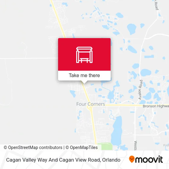 Mapa de Cagan Valley Way And Cagan View Road