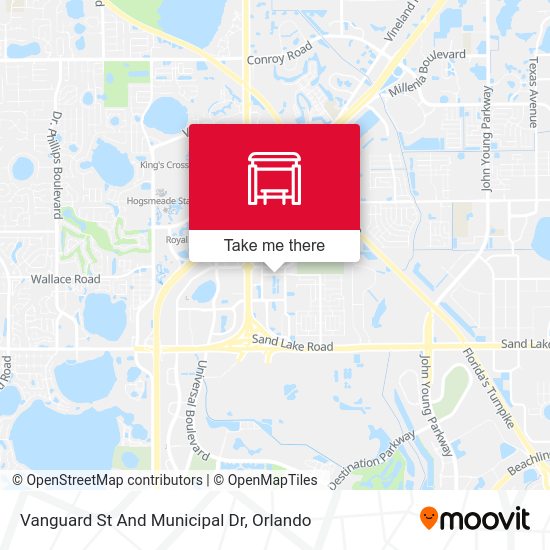 Mapa de Vanguard St And Municipal Dr