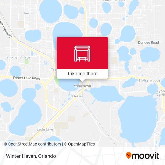 Winter Haven map