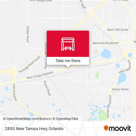 2850 New Tampa Hwy map