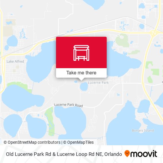 Old Lucerne Park Rd & Lucerne Loop Rd NE map