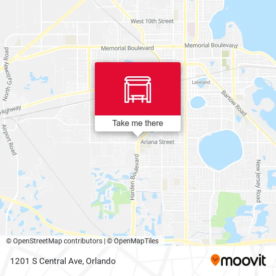 1201 S Central Ave map