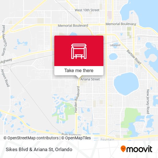 Mapa de Sikes Blvd & Ariana St
