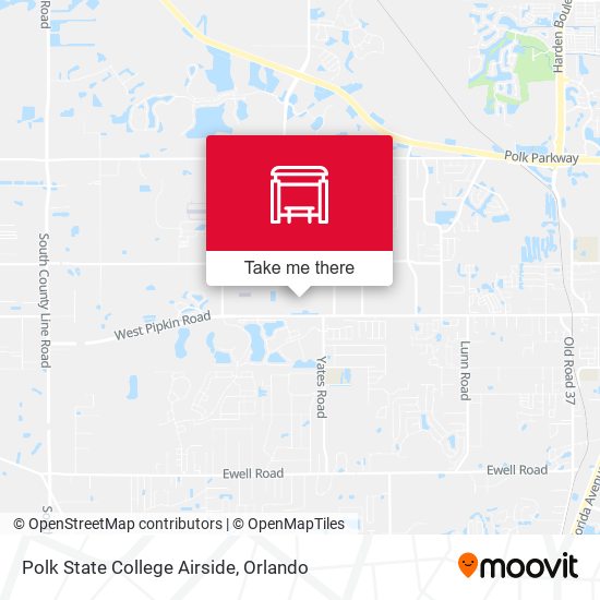 Polk State College Airside map