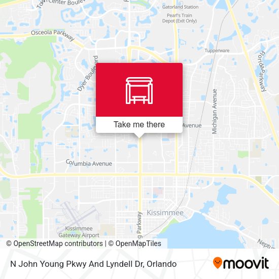 Mapa de N John Young Pkwy And Lyndell Dr