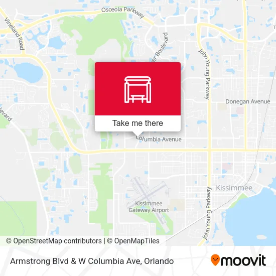 Armstrong Blvd & W Columbia Ave map