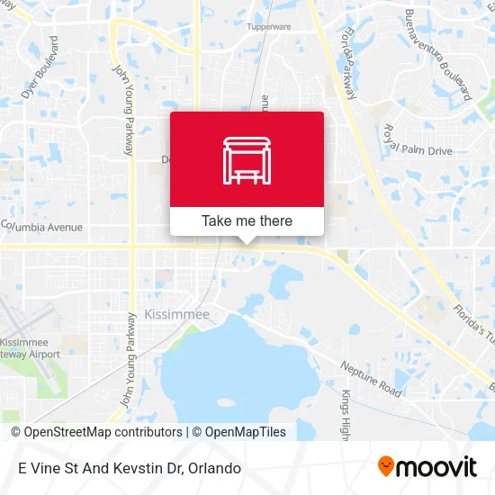 Mapa de E Vine St And Kevstin Dr