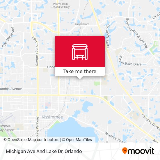 Mapa de Michigan Ave And Lake Dr