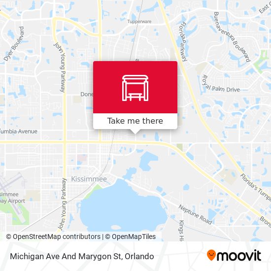 Michigan Ave And Marygon St map