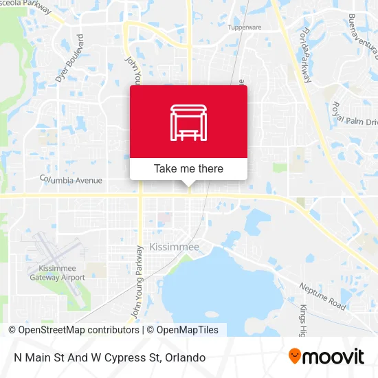 Mapa de N Main St And W Cypress St