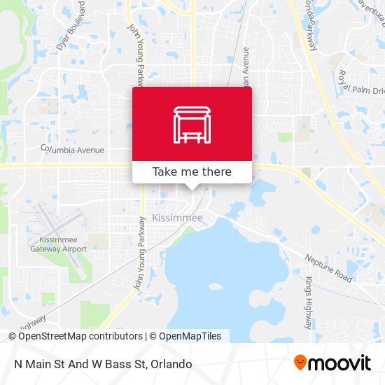 Mapa de N Main St And W Bass St
