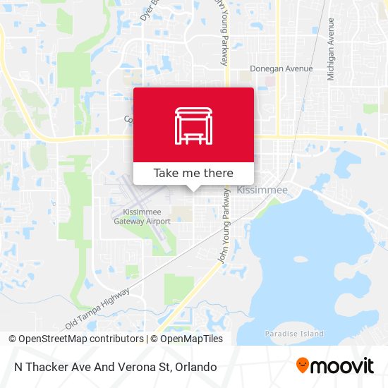N Thacker Ave And Verona St map