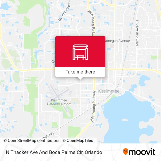 Mapa de N Thacker Ave And Boca Palms Cir