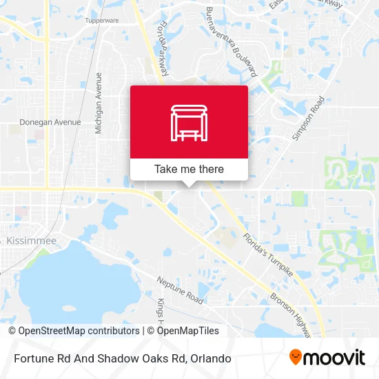 Mapa de Fortune Rd And Shadow Oaks Rd