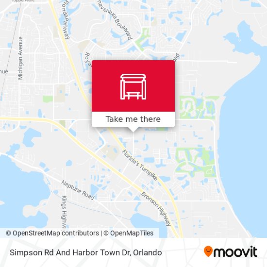 Mapa de Simpson Rd And Harbor Town Dr