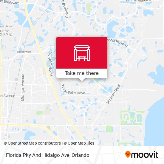 Florida Pky And Hidalgo Ave map