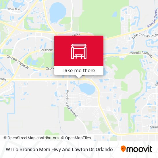 Mapa de W Irlo Bronson Mem Hwy And Lawton Dr