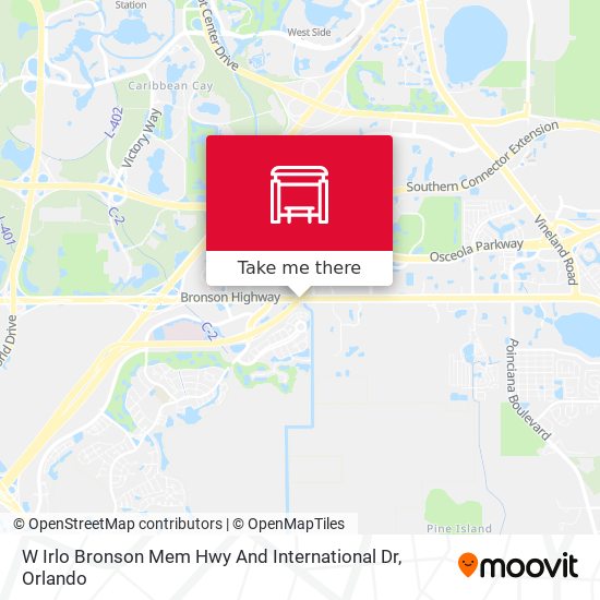 Mapa de W Irlo Bronson Mem Hwy And International Dr