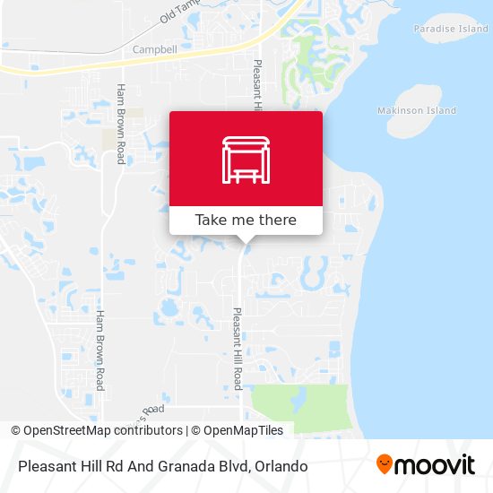 Pleasant Hill Rd And Granada Blvd map