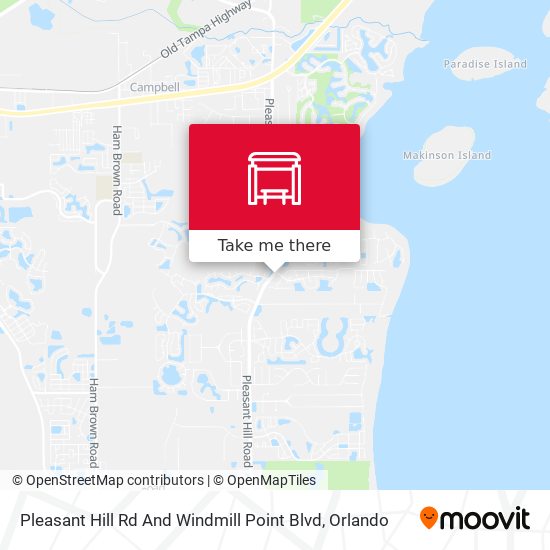 Pleasant Hill Rd And Windmill Point Blvd map