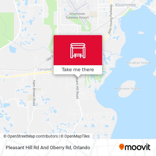 Mapa de Pleasant Hill Rd And Oberry Rd
