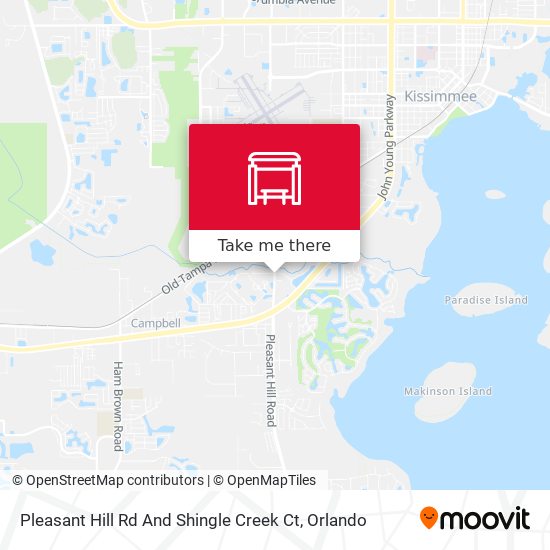Pleasant Hill Rd And Shingle Creek Ct map