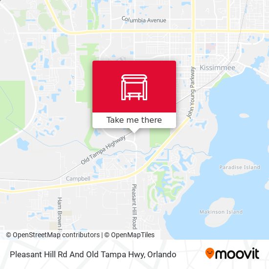 Pleasant Hill Rd And Old Tampa Hwy map