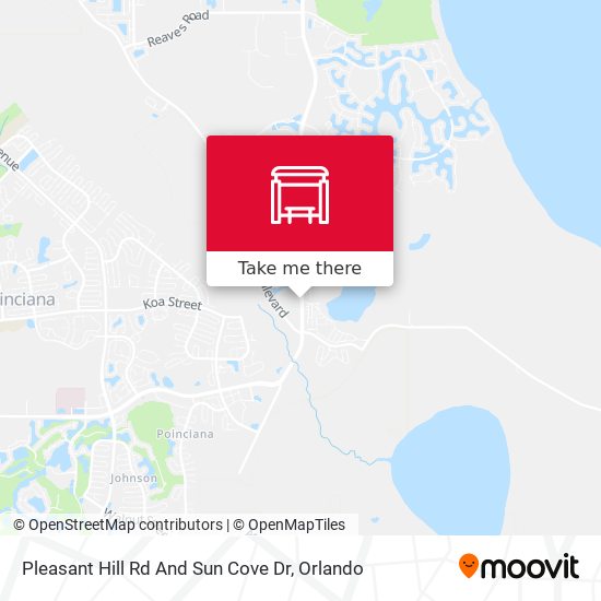 Pleasant Hill Rd And Sun Cove Dr map