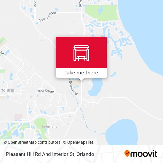 Mapa de Pleasant Hill Rd And Interior St