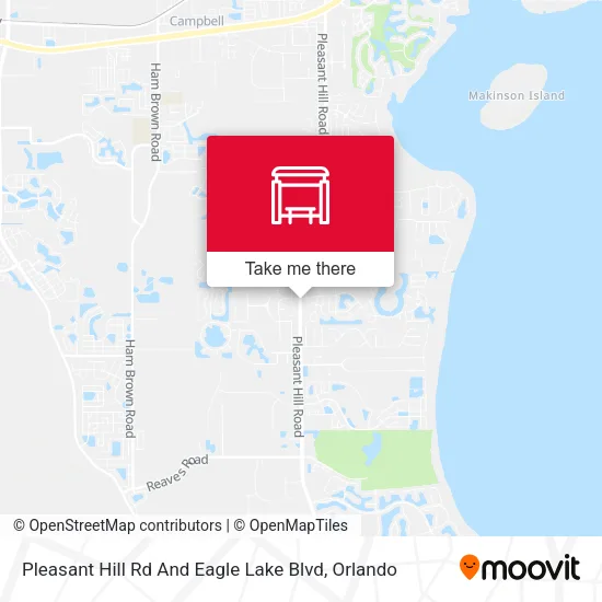 Mapa de Pleasant Hill Rd And Eagle Lake Blvd
