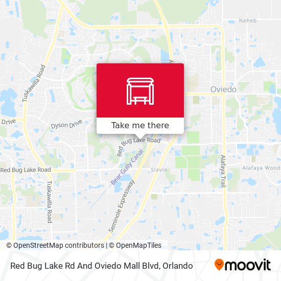 Red Bug Lake Rd And Oviedo Mall Blvd map