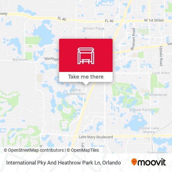 International Pky And Heathrow Park Ln map