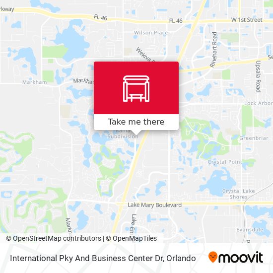 International Pky And Business Center Dr map