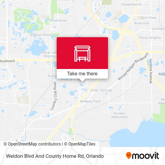Weldon Blvd And County Home Rd map