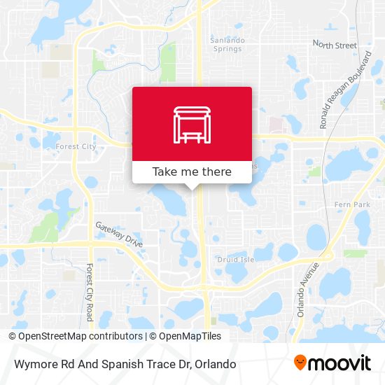 Mapa de Wymore Rd And Spanish Trace Dr