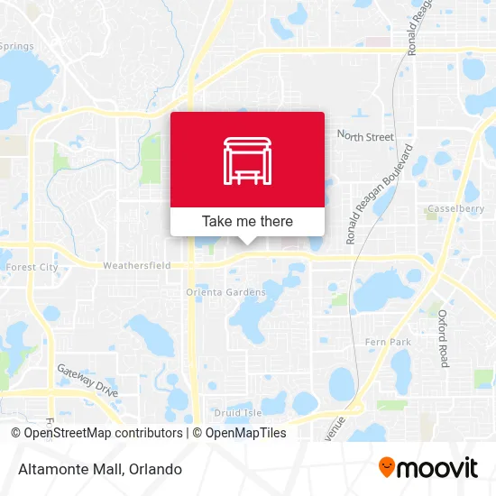 Altamonte Mall map