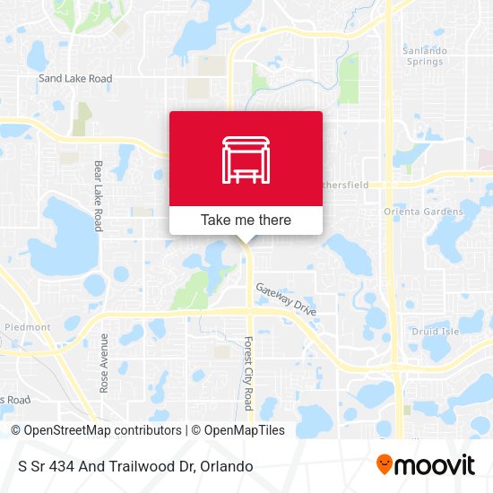 S Sr 434 And Trailwood Dr map