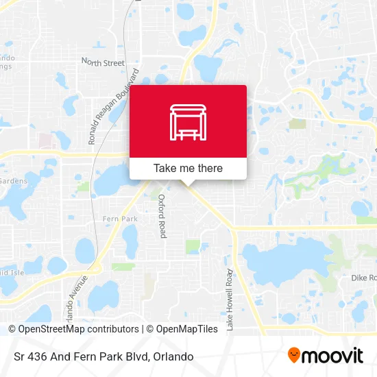 Mapa de Sr 436 And Fern Park Blvd