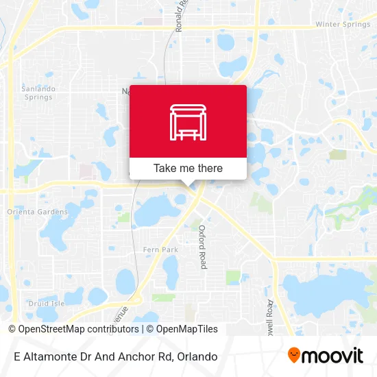 Mapa de E Altamonte Dr And Anchor Rd