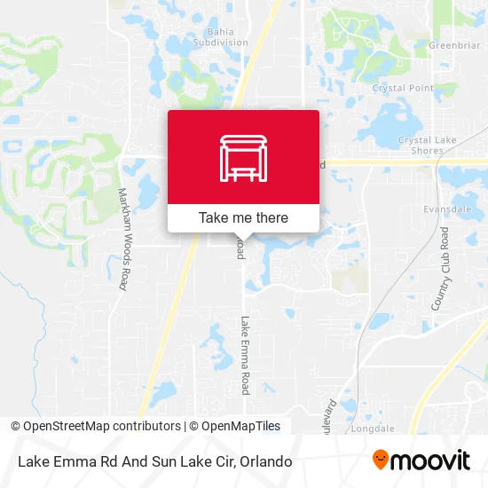 Mapa de Lake Emma Rd And Sun Lake Cir