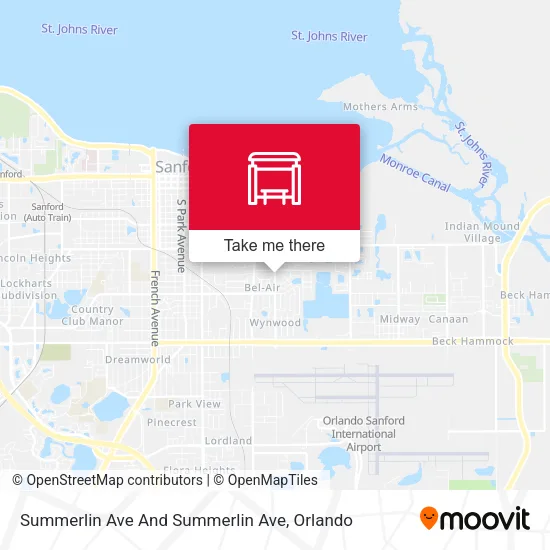 Mapa de Summerlin Ave And Summerlin Ave