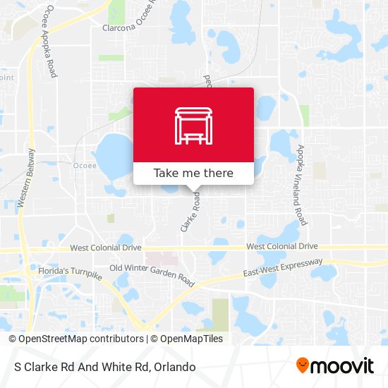 Mapa de S Clarke Rd And White Rd