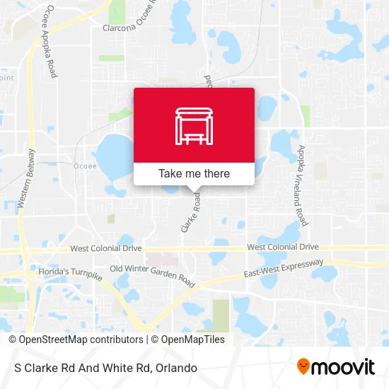 Mapa de S Clarke Rd And White Rd