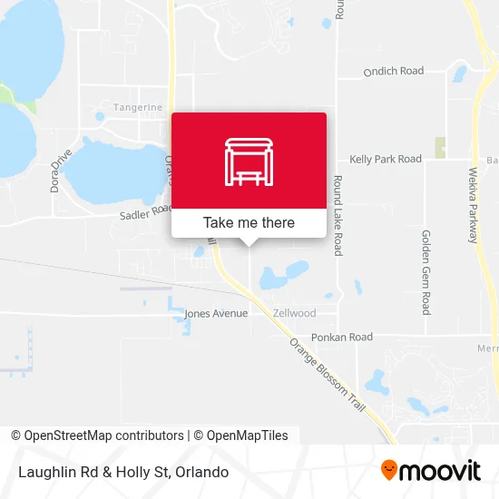 Laughlin Rd & Holly St map