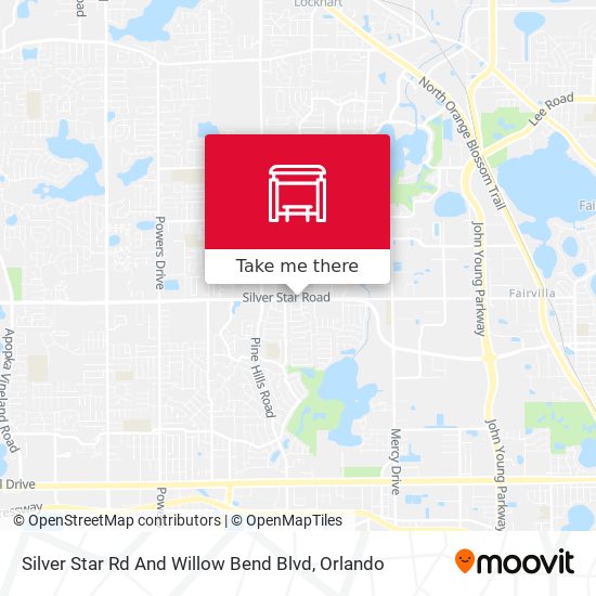Mapa de Silver Star Rd And Willow Bend Blvd